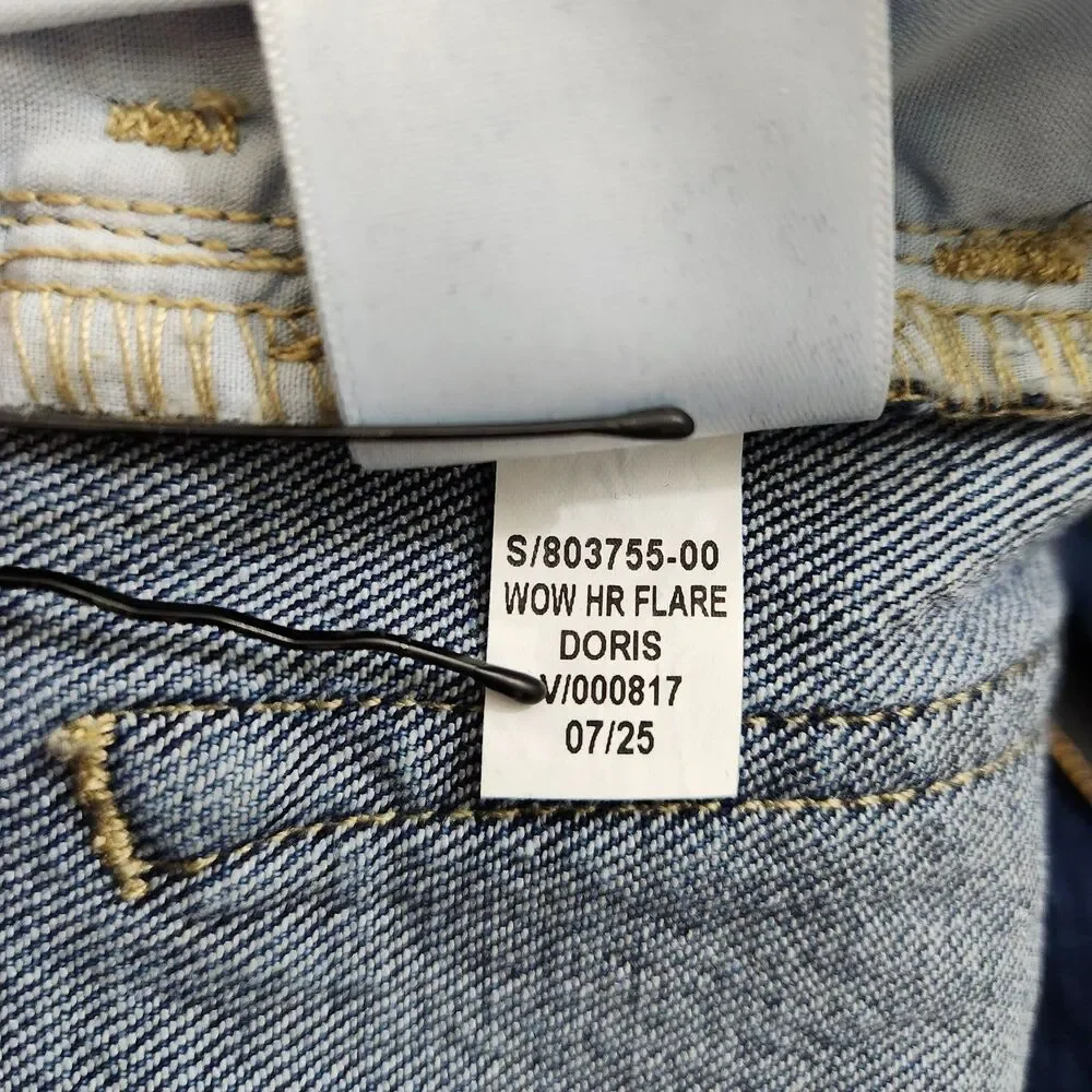 Old Navy Girls 12 Plus High Rise Flare Adjustable Waist Jeans NWT